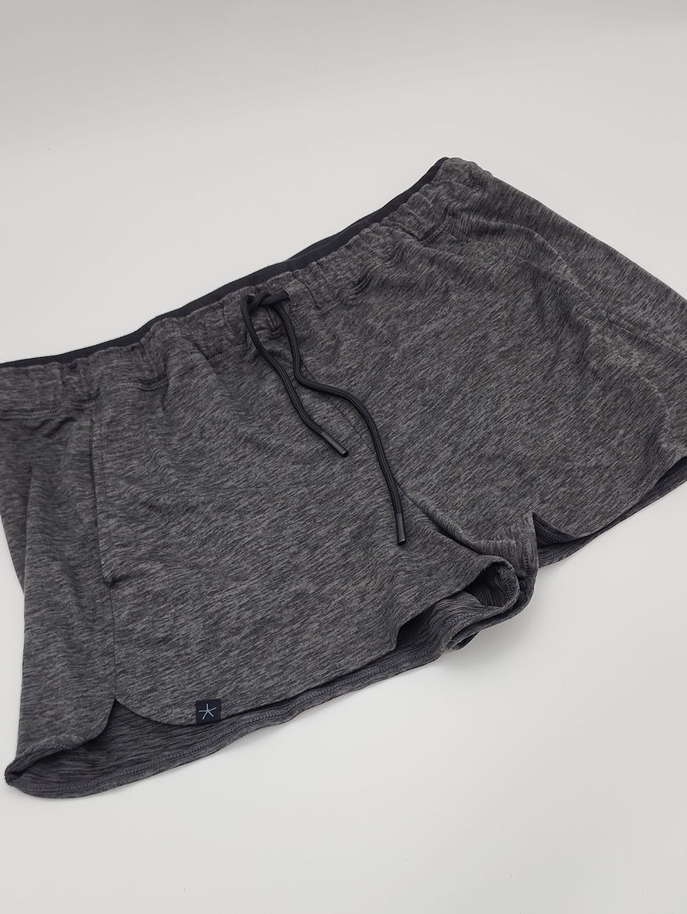 Barefoot Dreams Women’s Carbon Gray XL Athletic Lounge Shorts